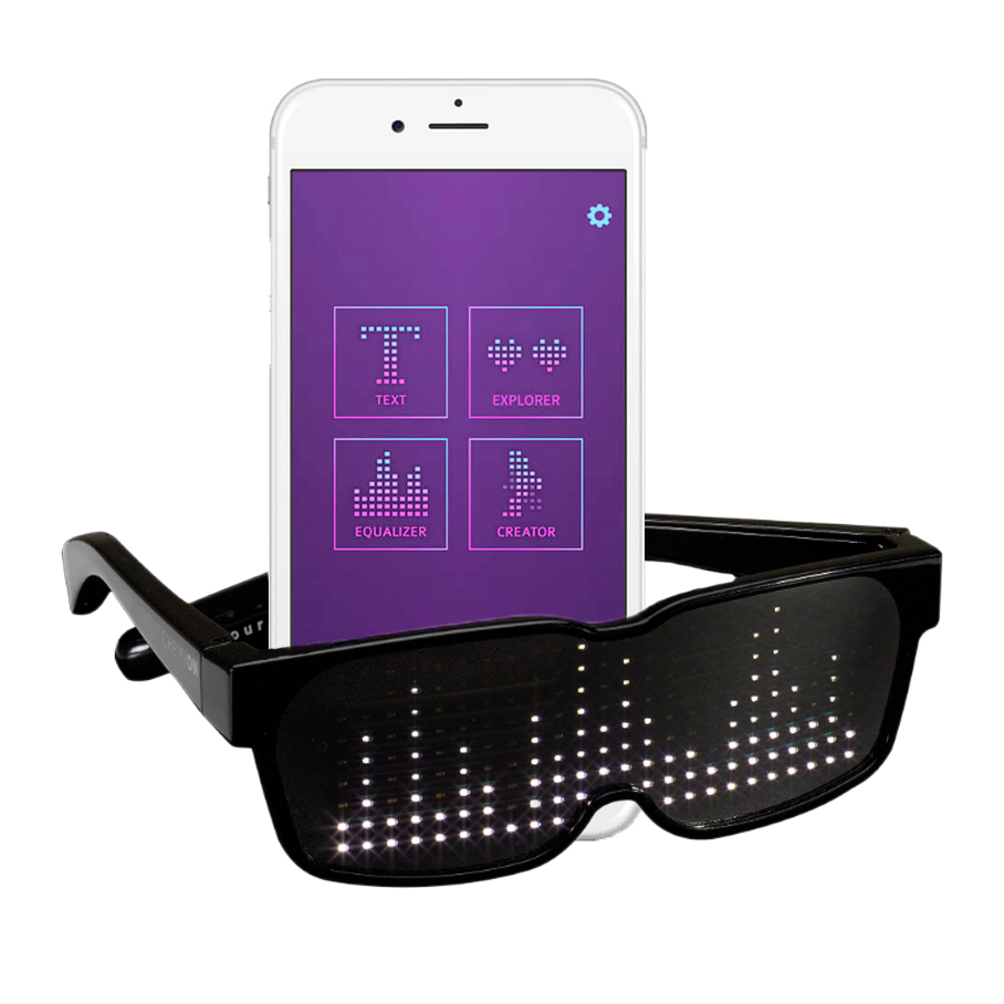 Настраиваемые светодиодные очки. CHEMION